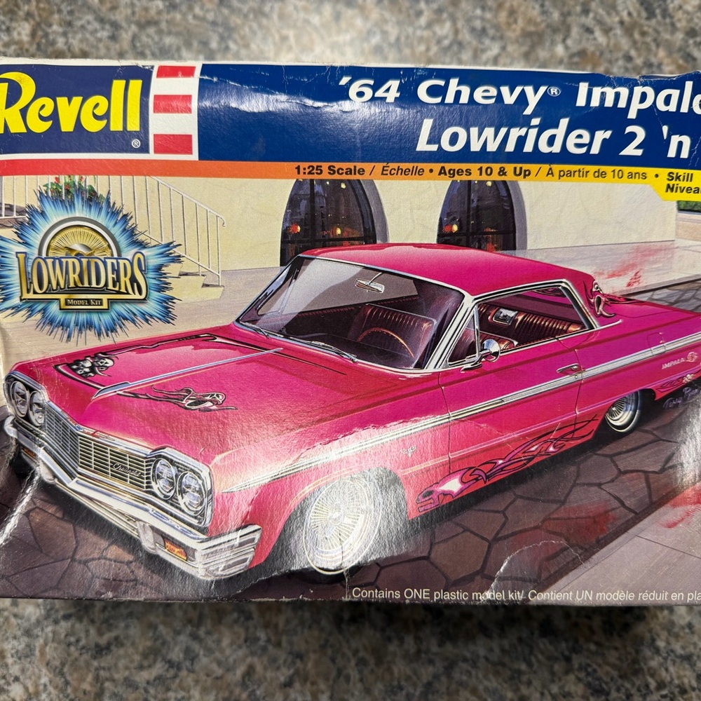 Revell '64 Chevy Impala Lowrider Model - Pink